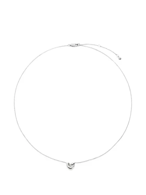 Monica Vinader infinity-heart necklace Silver SSNKINHSNON