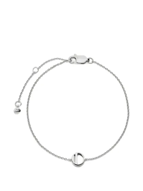 Monica Vinader initial chain bracelet Silver SSBLALPONON