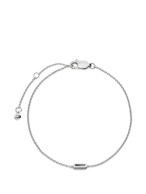 Monica Vinader initial i chain bracelet Silver SSBLALPINON