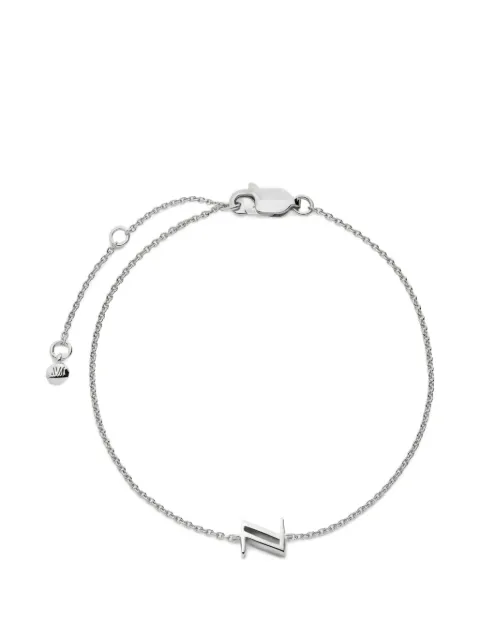 Monica Vinader Initial Z chain bracelet Silver SSBLALPZNON