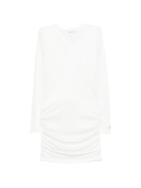 Patrizia Pepe draped mini dress White 8A1585J241W146