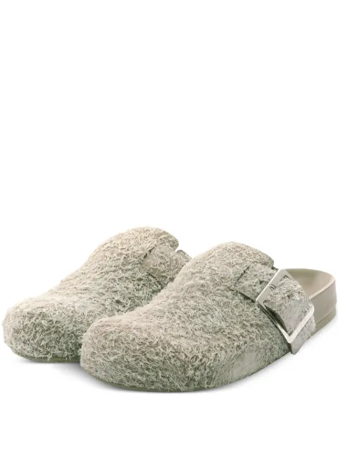 Loewe Pre-Owned 2020s Ease buckle mule Neutrals 1016534