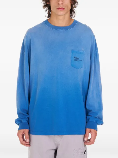 Nahmias pocket long-sleeve sweatshirt Blue Y10T34Q16455