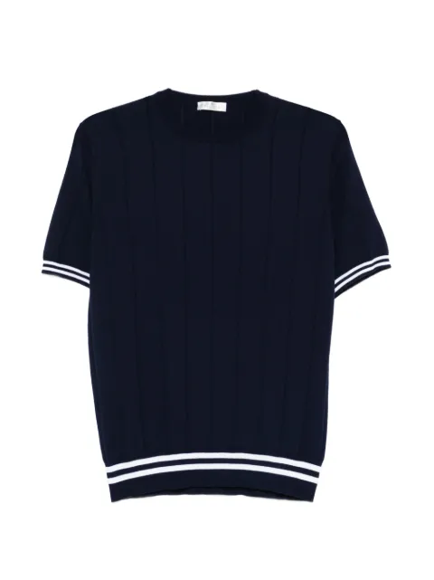 PANICALE striped T-shirt Blue U380171G