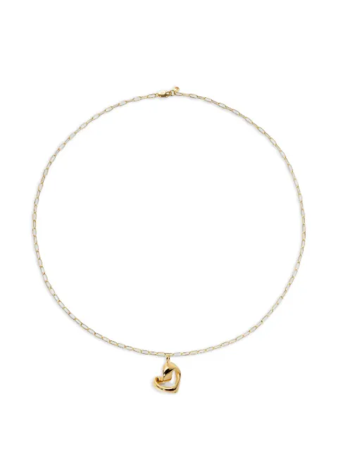 Monica Vinader heart pendant necklace Gold GPNKCOMB197