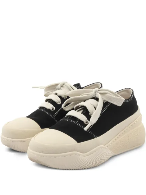 Stella McCartney Pre-Owned 2010s canvas sneakers Black 1030744