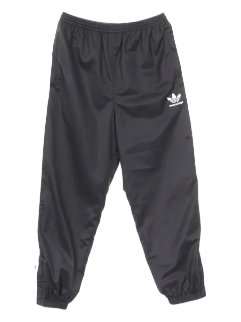 Balenciaga Pre-Owned 2010s x Adidas logo track pants Blue 1024380