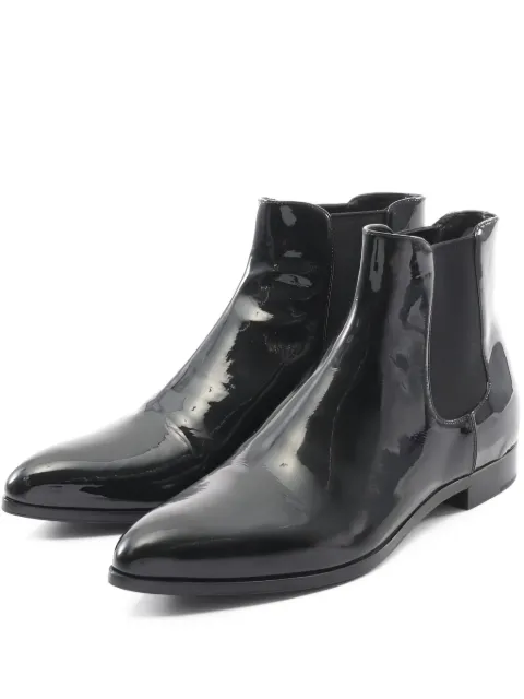 Prada Pre-Owned 2000s black chelsea boots Black 1027187