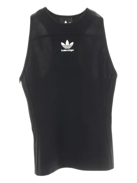 Balenciaga Pre-Owned x Adidas 2010s tank top Black 1025895