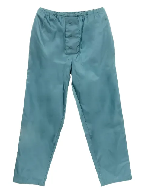 Prada Pre-Owned 20s back patch pocket trousers Blue 1019602