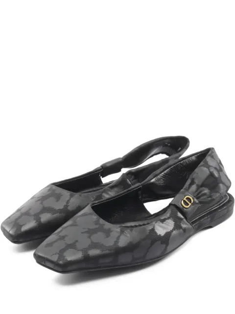 Christian Dior Pre-Owned 2010s CD logo back strap pumps Black 1025591