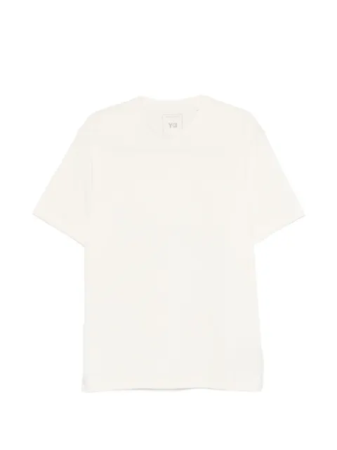 Y-3 logo-print T-shirt White KQ9782
