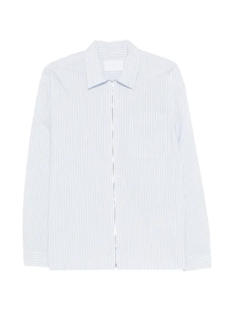 Prada Re-Nylon zipper shirt White SC855SOOO189H