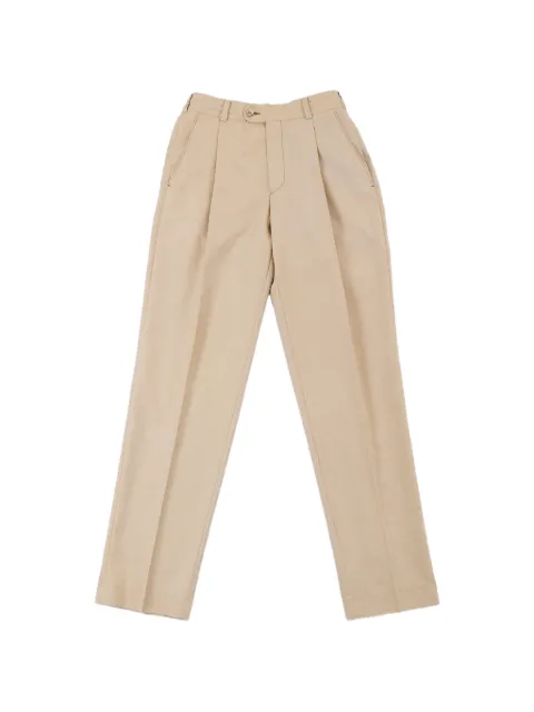 BETTTER Upcycled pleated trousers Neutrals TS00150