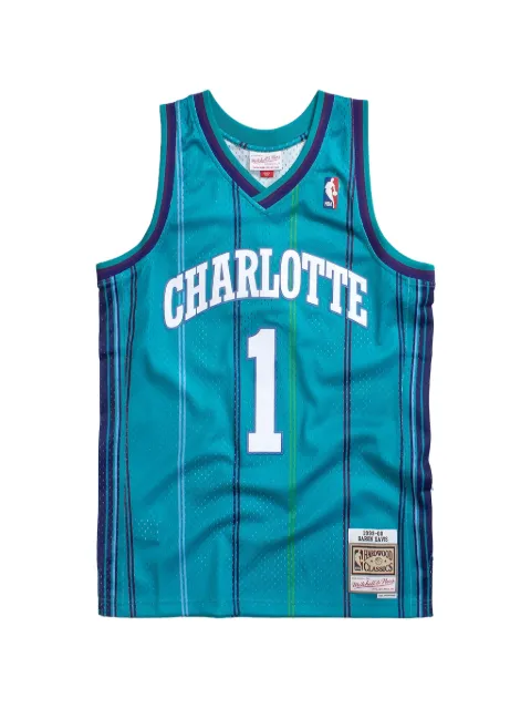 Mitchell & Ness x NBA V-neck vest Blue SMJYGS18409CHOTEAL99BDV