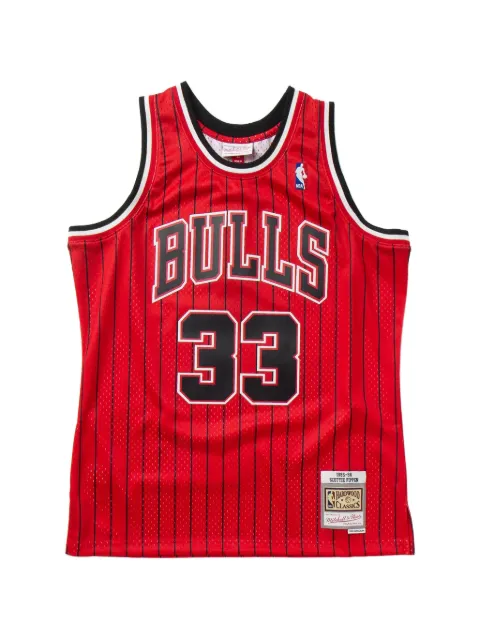 Mitchell & Ness Scottie Pippen jersey Red SMJYAC19152CBUSCAR95SPI