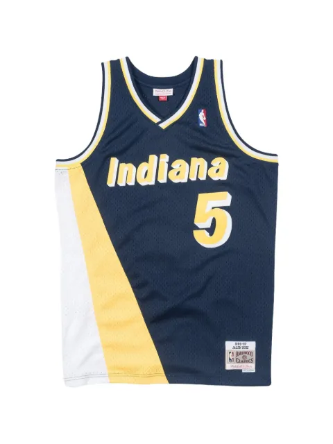 Mitchell & Ness Jalen Rose Indiana Pacers 1996-97 Hardwood Classics jersey Blue SMJYAC18089IPANAVY96JRS