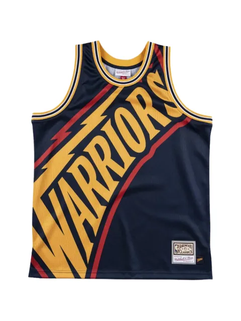 Mitchell & Ness Golden State Warriors vest Blue MSTKBW19068GSWNAVY