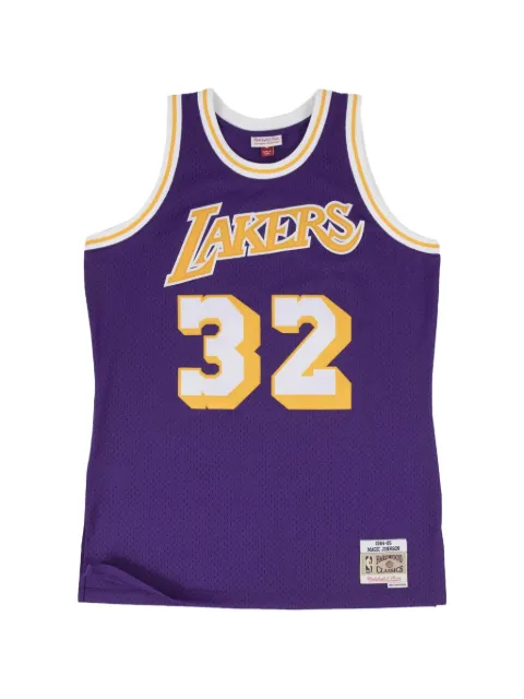 Mitchell & Ness x NBA Los Angeles Lakers Magic Johnson Swingman jersey Purple SMJYGS18176LALPURP84EJH