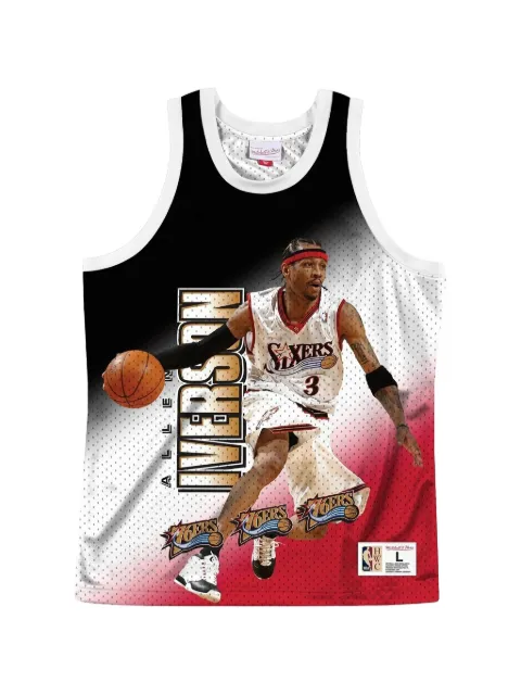 Mitchell & Ness x NBA Philadelphia 76ers Allen Iverson jersey White MSTKMI19002P76WHITAIV