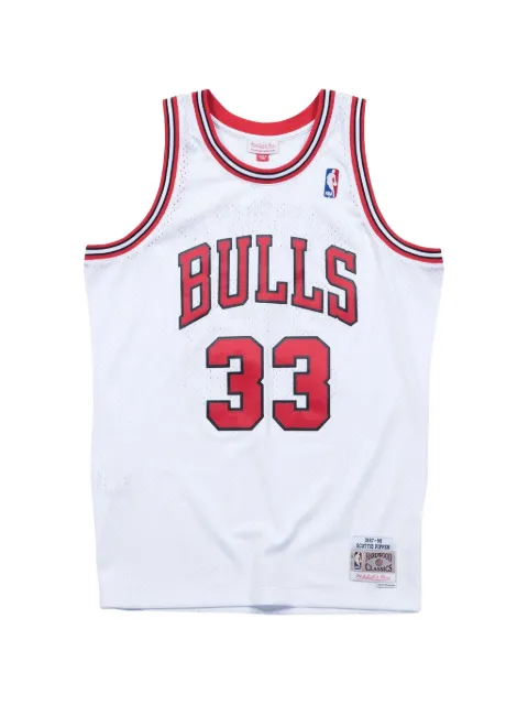 Mitchell & Ness x NBA Scottie Pippen swingman 1997-98 Chicago Bulls tank top White SMJYAC18054CBUWHIT97SPI