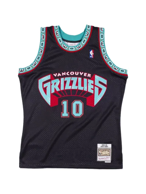 Mitchell & Ness x NBA Mike bibby Reload Swingman 1998 Vancouver Grizzlies tank top Black SMJYCP19289VGRBLCK98MBI