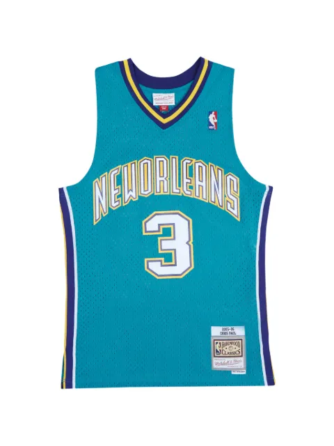 Mitchell & Ness x NBA New Orleans Hornets 2005 Chris Paul Swingman jersey Blue SMJYAC18015NOHTEAL05CPA