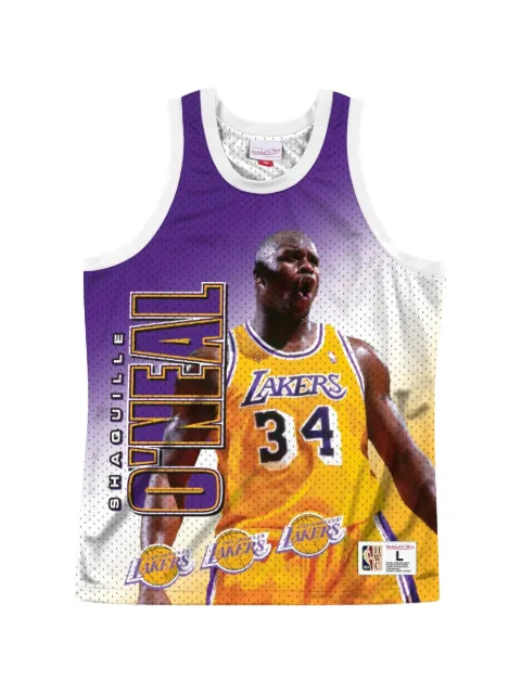 Mitchell & Ness x NBA Behind The Back vest White MSTKMI19002LALWHITSON