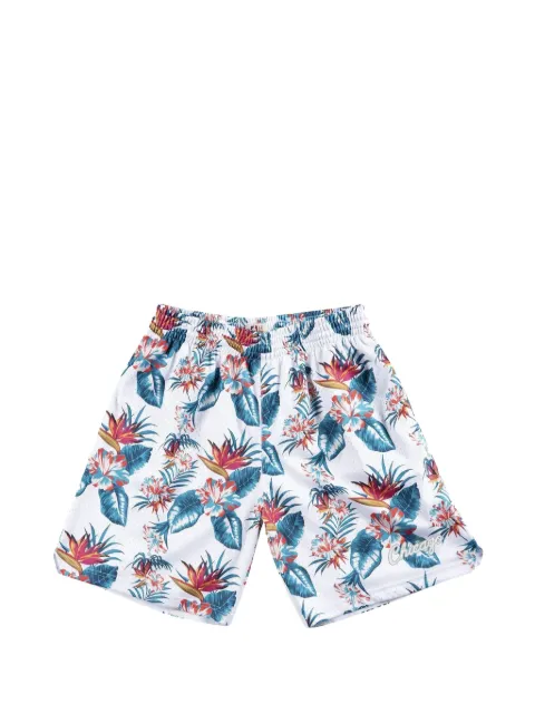 Mitchell & Ness x NBA Chicago Bulls floral-print shorts White SHORMG18023CBUPTWH1