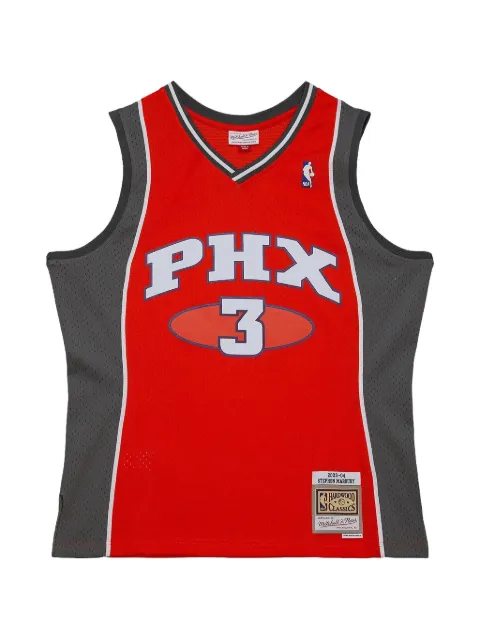 Mitchell & Ness Stephon Marbury V-neck jersey Orange SMJY6159PSU03SMBORAN