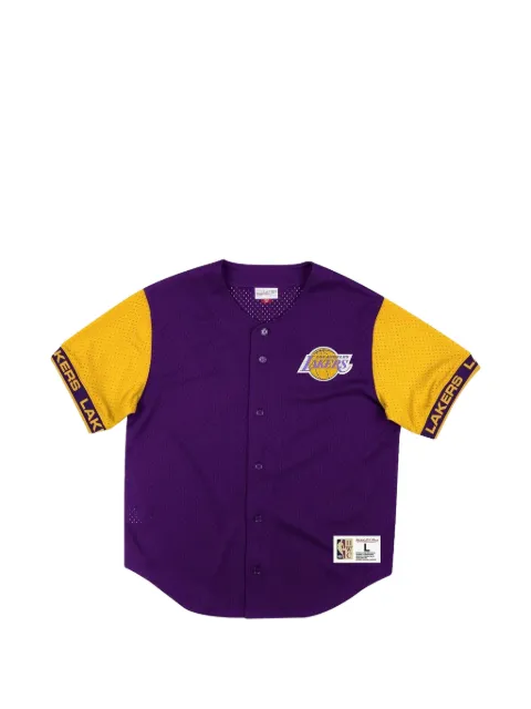 Mitchell & Ness Los Angeles Lakers shirt Purple MSBFAJ19017LALPURP