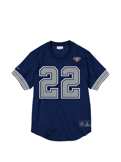 Mitchell & Ness NFL Name & Number Dallas Cowboys T-shirt Blue NNMPMG18061DCONAVY94ESM