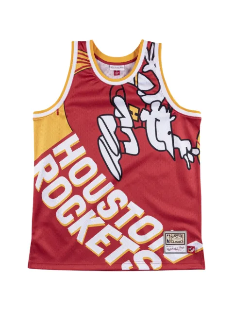 Mitchell & Ness x NBA Houston Rockets Big Face jersey Red MSTKBW19068HRORED1