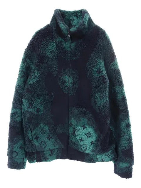 Louis Vuitton Pre-Owned 2010s monogram jacquard jacket Blue 1015641