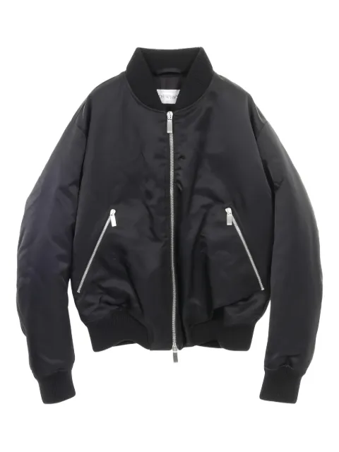 Off-White Pre-Owned bomber jacket Black 1018199