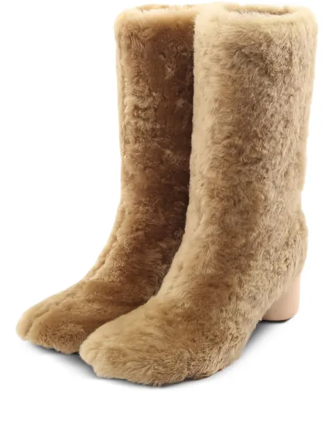Jil Sander Pre-Owned 2010s mouton boots Neutrals 1029655