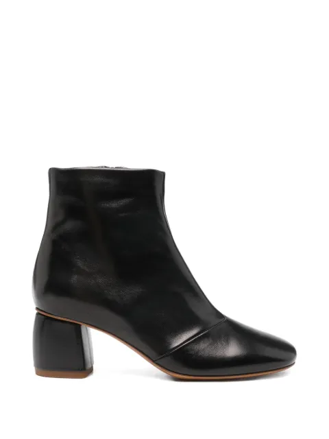 Forte Forte block-heel ankle boots Black 9975MYSHOES