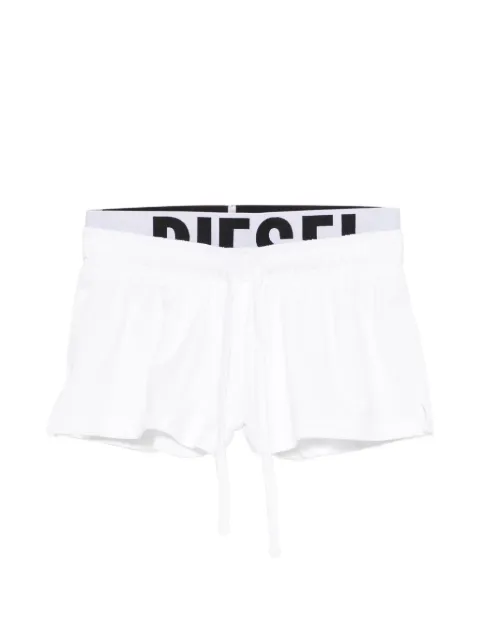 Diesel drawstring logo shorts White A214810IKBJ
