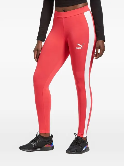 PUMA logo-print track pants Red 57507596