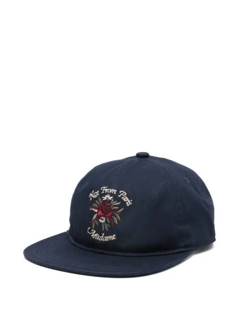 Drôle De Monsieur Casquette Slogan Rose cap hat Blue JCP195CO138