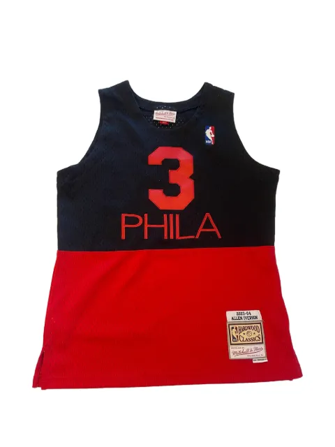 Mitchell & Ness x NBA Philadelphia colour-block vest Red SMJYGS20112P76BKRD03AIV