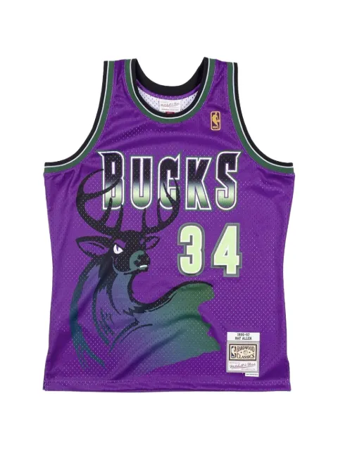 Mitchell & Ness Ray Allen jersey Purple SMJYCP19294MBUPURP96RAL