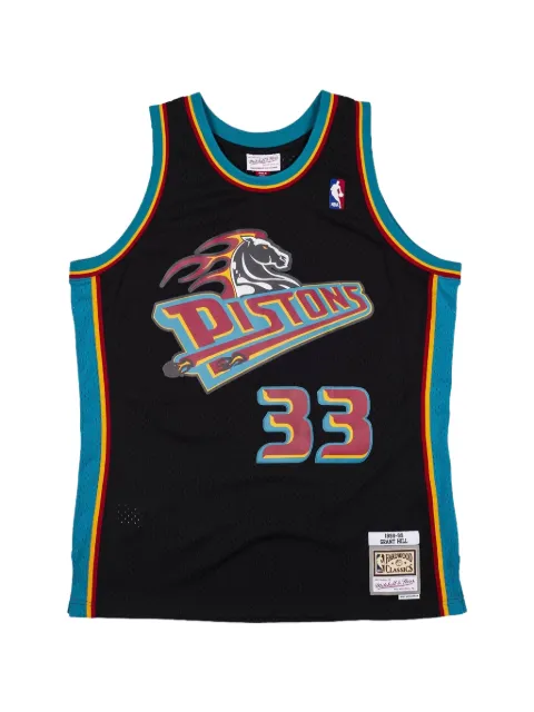 Mitchell & Ness x NBA Grant Hill Reload number graphic swingman tank top Black SMJYCP19295DPIBLCK98GHI