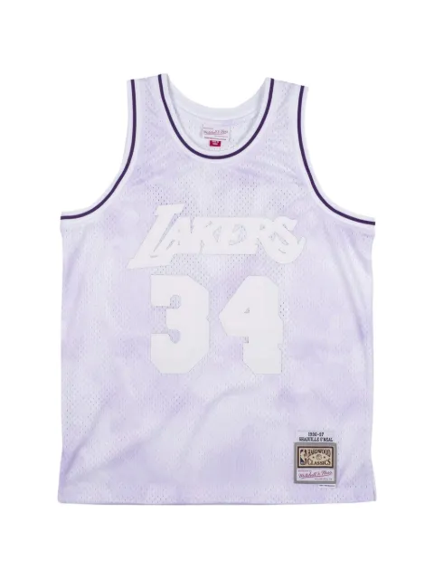 Mitchell & Ness NBA Los Angeles Lakers Shaquille O'Neal jersey White SMJYBW19061LALLTPR96SON
