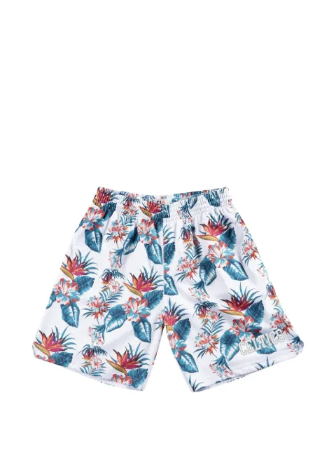 Mitchell & Ness x NBA Boston Celtics floral-print shorts White SHORMG18023BCEPTWH1
