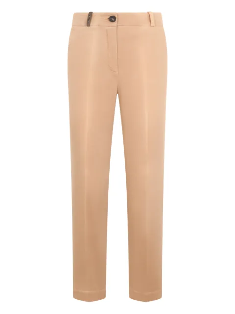 Peserico straight-leg trousers Neutrals P04851T302479
