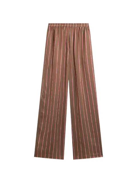 The Frankie Shop baxter fluid track pants - brown multi stripe Brown BAXTERPAFS21923279
