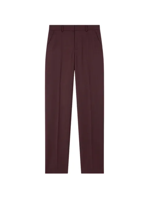 The Frankie Shop belt loops trousers Red LENORAPAFS21522711