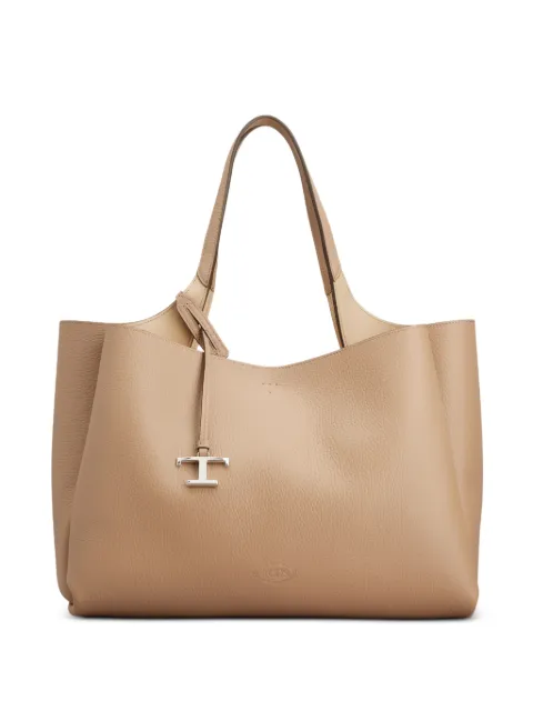 Tod's logo-detail medium shoulder bag Neutrals XBWAPAF9300QRI