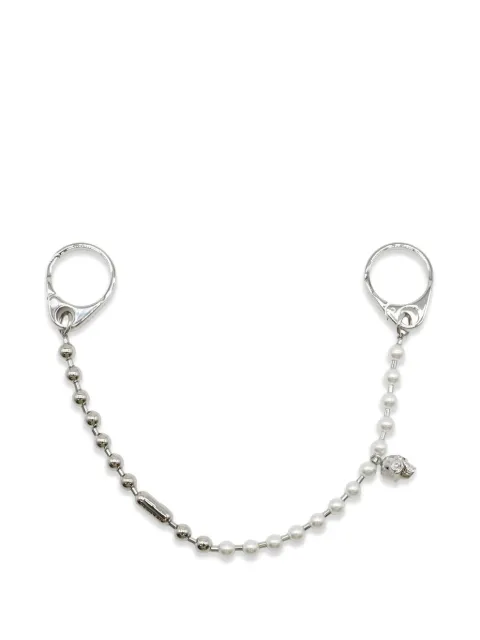 Alexander McQueen skull chain Silver 857726